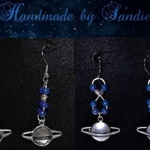 Handmade 'Saturn' Earrings